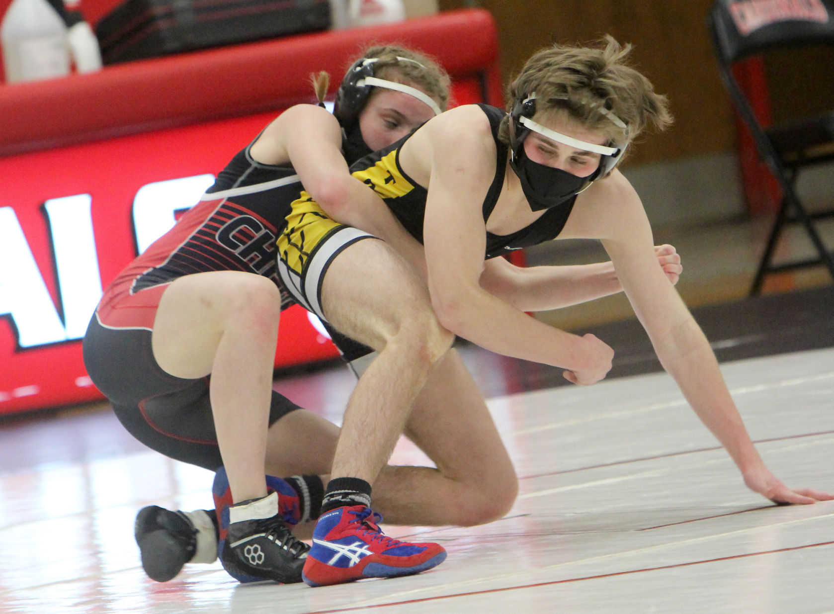 Chippewa Falls wrestling triangular 1-7-21